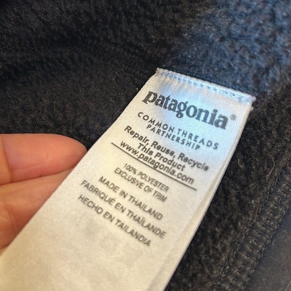 Patagonia Women’s  Better Sweater 1/4 zip Grey  Black XS - Picture 10 of 10